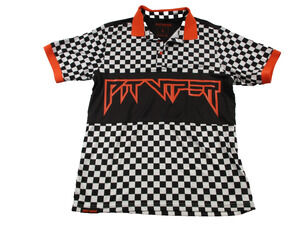 Pit Viper Polo Shirt Mens Large Multicolor Checkered Racing Graphic NWT 1699